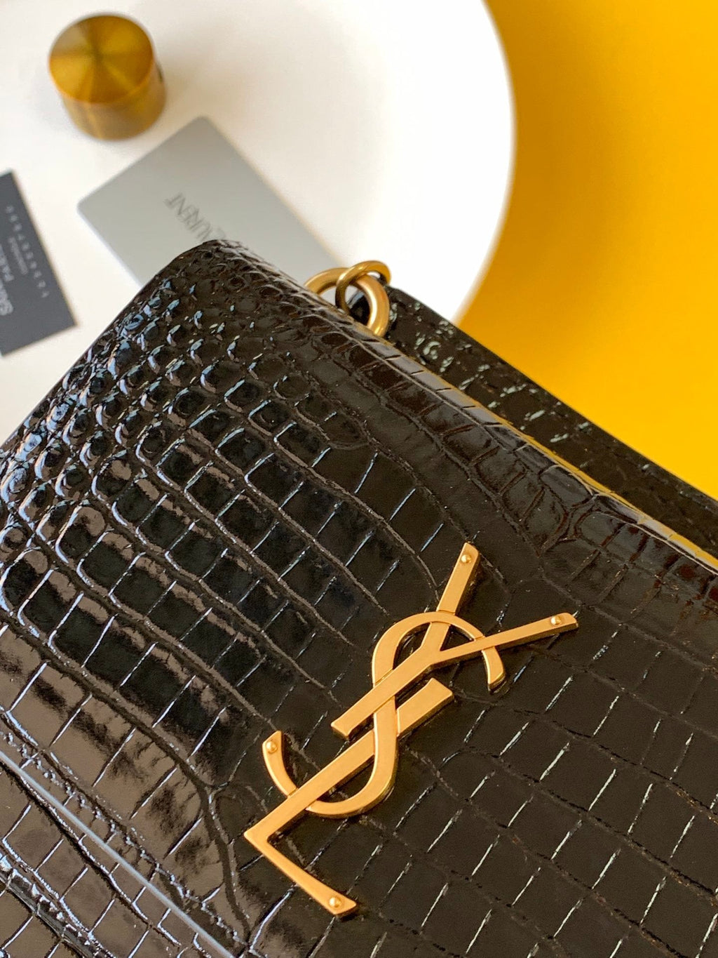 YSSL Sunset Chain Bag With Gold Hardware For Women 7in/19cm YSL 533026DND1J1000