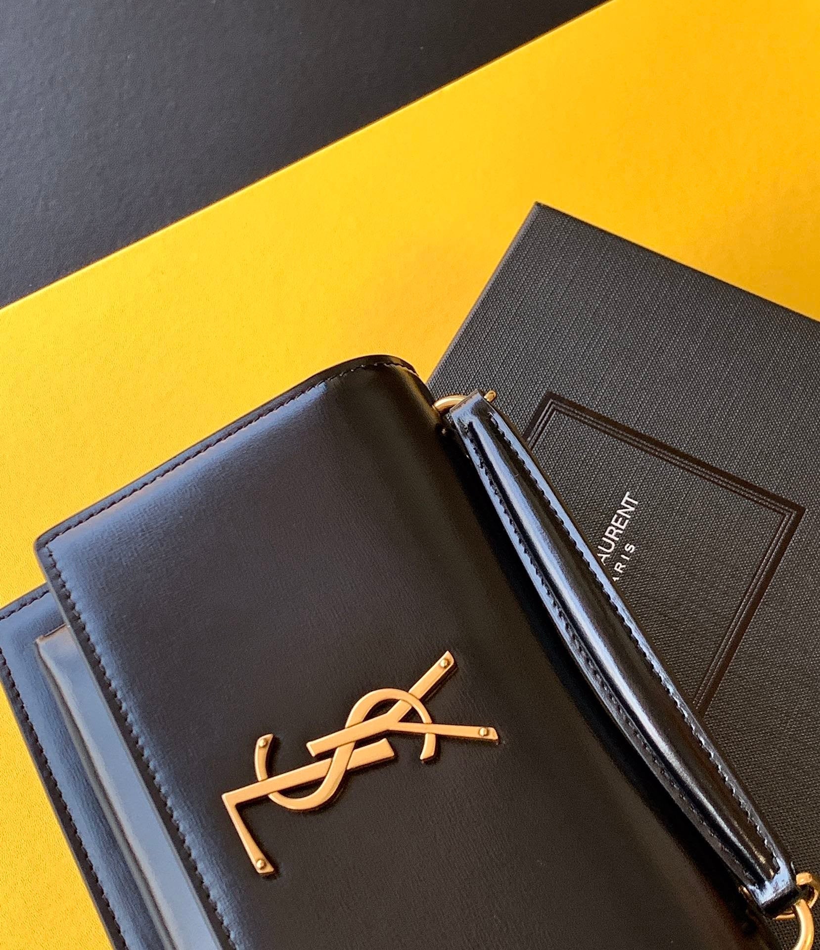 YSSL Sunset Chain Bag With Gold Hardware For Women 7in/19cm YSL 533026D422W1000