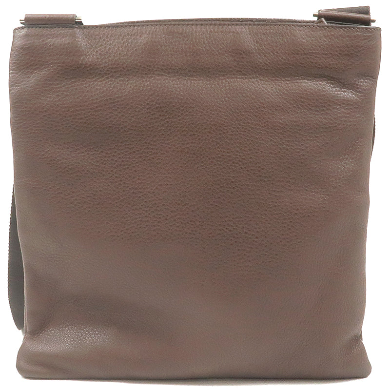 Prada Leather Shoulder Bag Purse Br