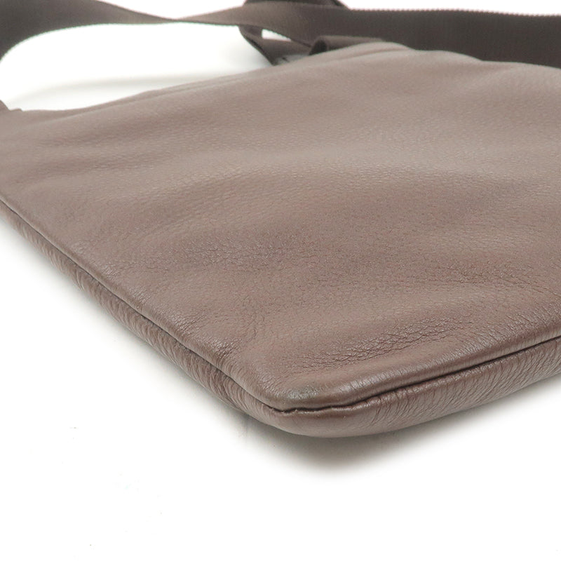 Prada Leather Shoulder Bag Purse Br