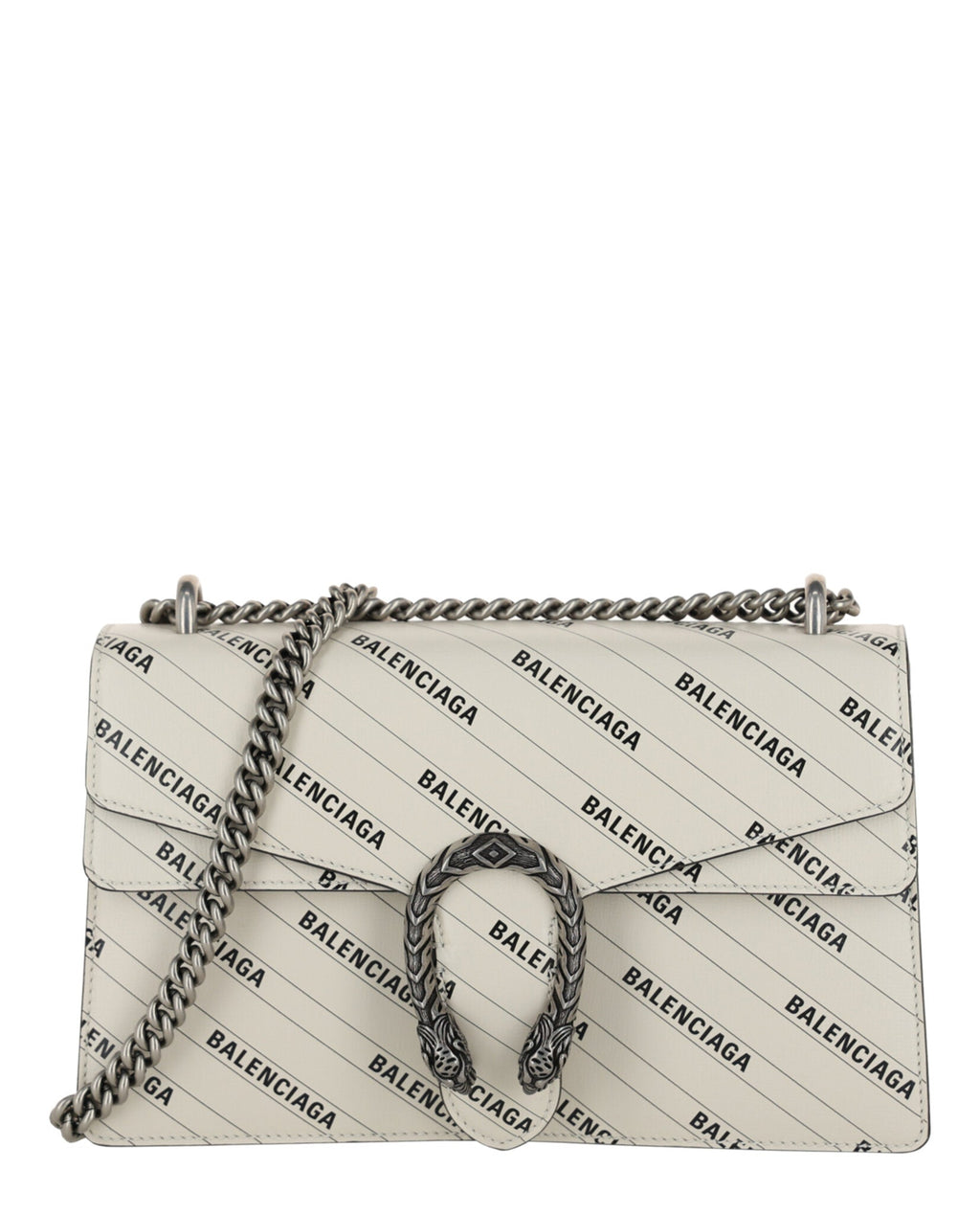 Gucci Womens  X Balenciaga Logo Print Dionysus Shoulder Bag