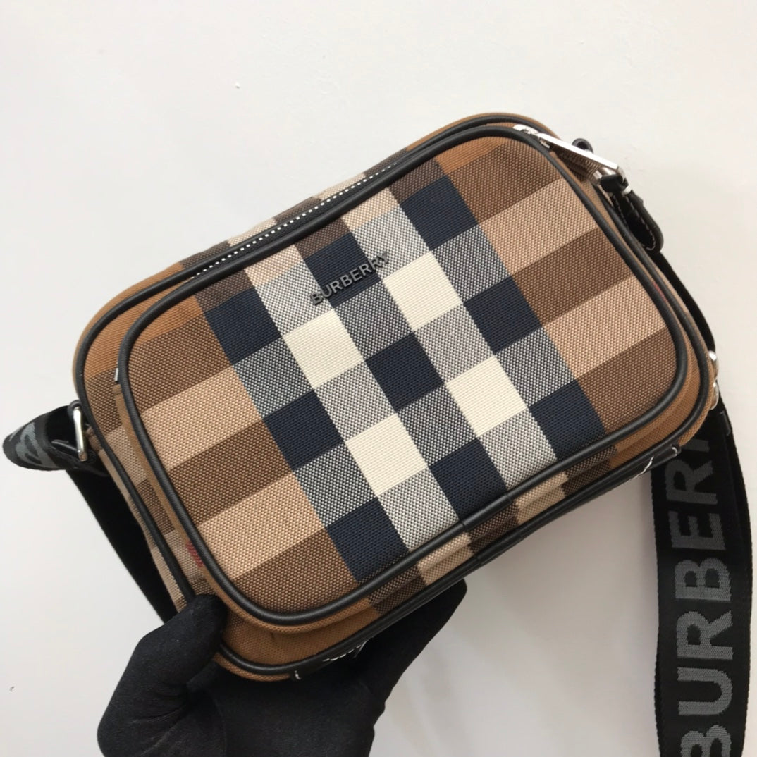 Check Crossbody Bag For Men, Bags 8.9in/22.5cm 80491451
