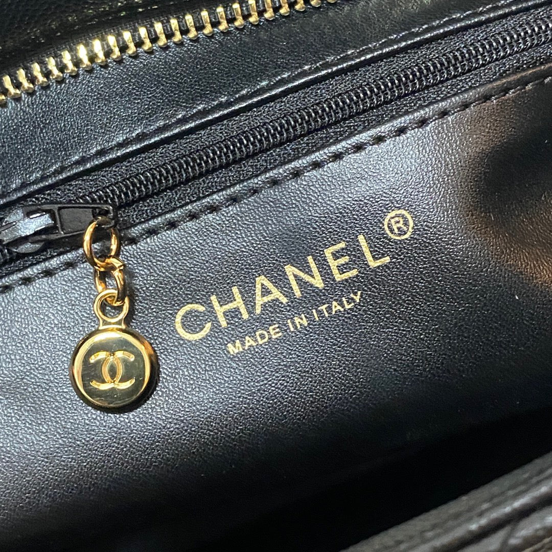 ChanelMedallion Tote Gold Hardware Caviar Black For Women Handbags, Shoulder Bags 15.6in/32cm