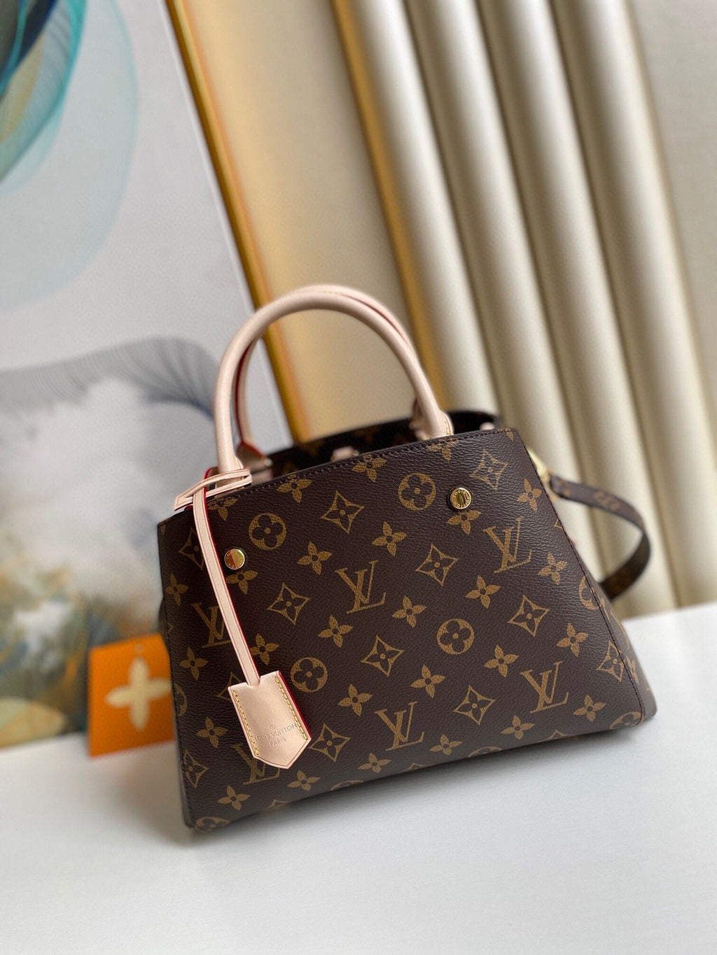 Louis Vuitton Montaigne Monogram Canvas For Women,  Shoulder And Crossbody Bags 11.4in/29cm Louis Vuitton M41055