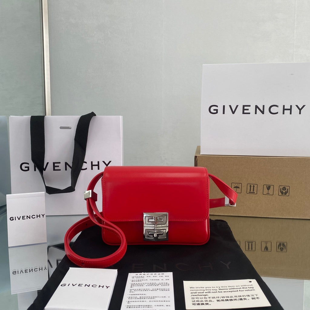 gv Small 4G Bag Red For Women, Handbags, Shoulder Bags 6.5in/16.5cm GVC