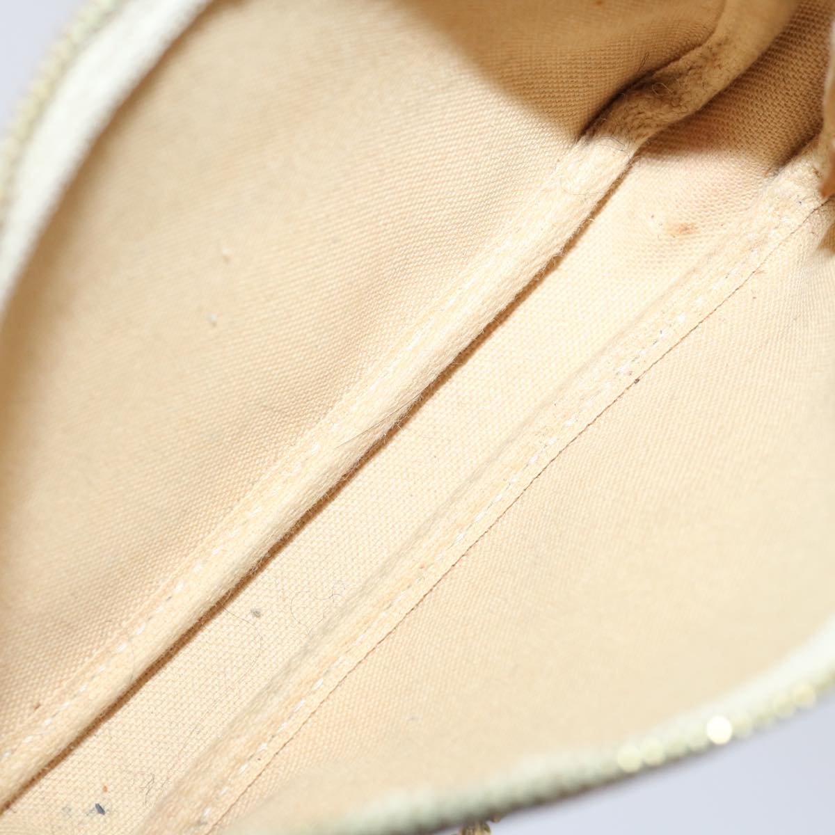 Louis Vuitton Pochette Accessoire  Canvas Clutch Bag