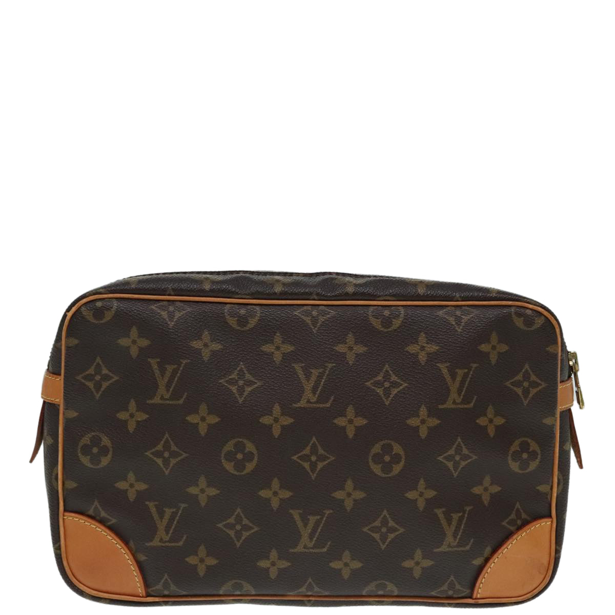 Louis Vuitton Compiegne 28  Canvas Clutch Bag