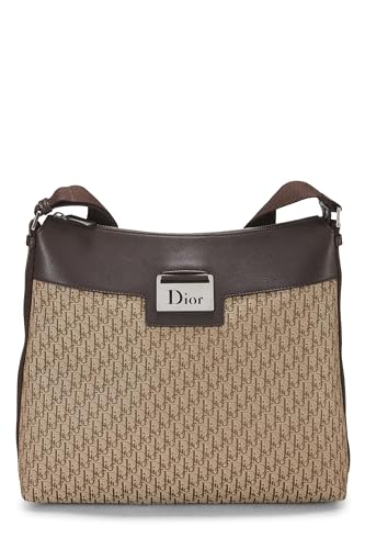 Dior,  Brown Trotter Street Chic Shoulder Bag, Brown