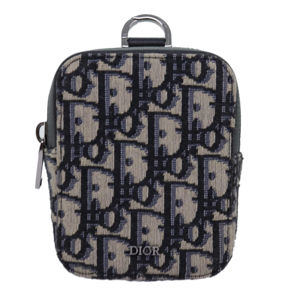 Dior Oblique  Canvas Clutch Bag
