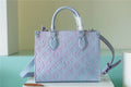 Louis Vuitton OnTheGo PM Monogram Empreinte Lilas Purple For Women, WomenÃƒÂ¢Ã¢â€šÂ¬Ã¢â€žÂ¢s Bags, Shoulder And Crossbody Bags 9.8in/25cm Louis Vuitton M46067