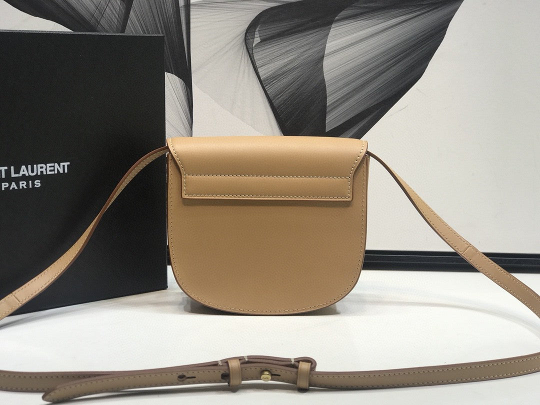 Kaia MeGLAMIum Shoulder Bag Brown For Women 8.5in/22cm YSL