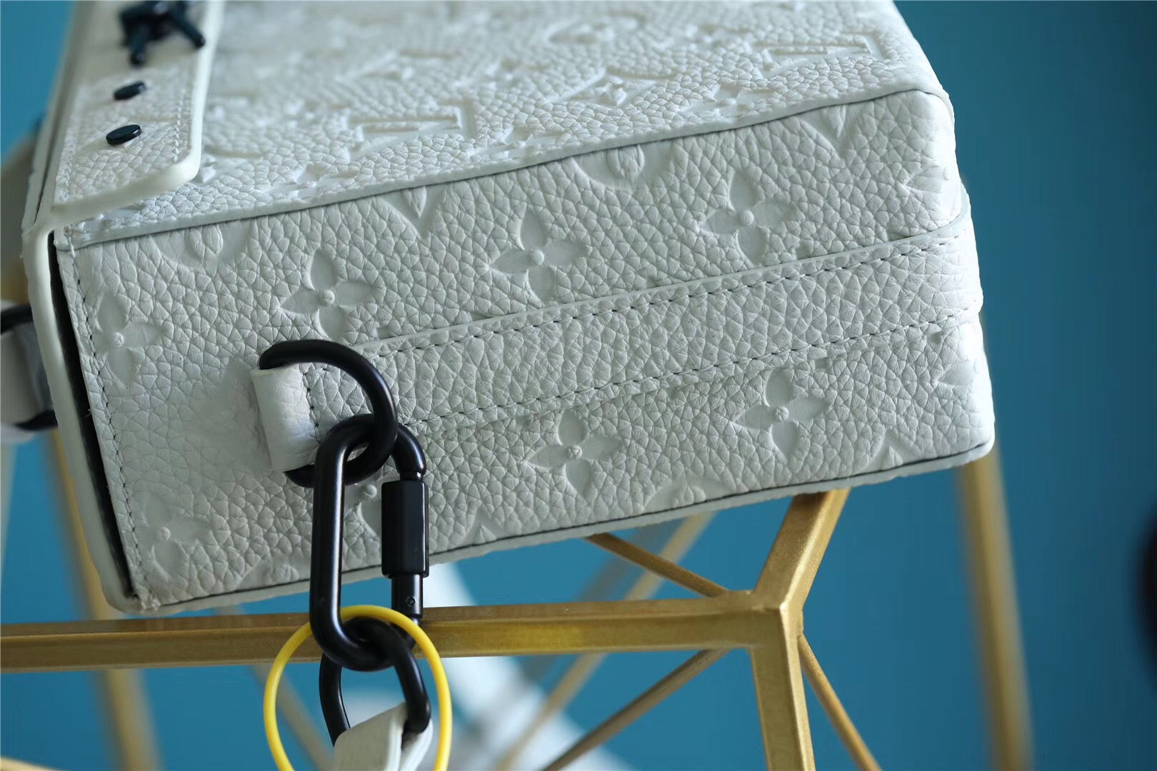 Louis Vuitton Mini Soft Trunk Box Taurillon White For Men, Bags, Shoulder And Crossbody Bags 9.1in/23cm Louis Vuitton