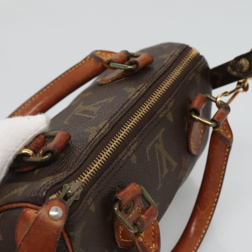 Louis Vuitton Speedy Bandouliere Nm Bag Monogram Canvas Brown Canvas Shoulder Bag