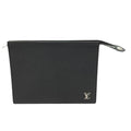 Louis Vuitton Pochette Voyage  Leather Clutch Bag