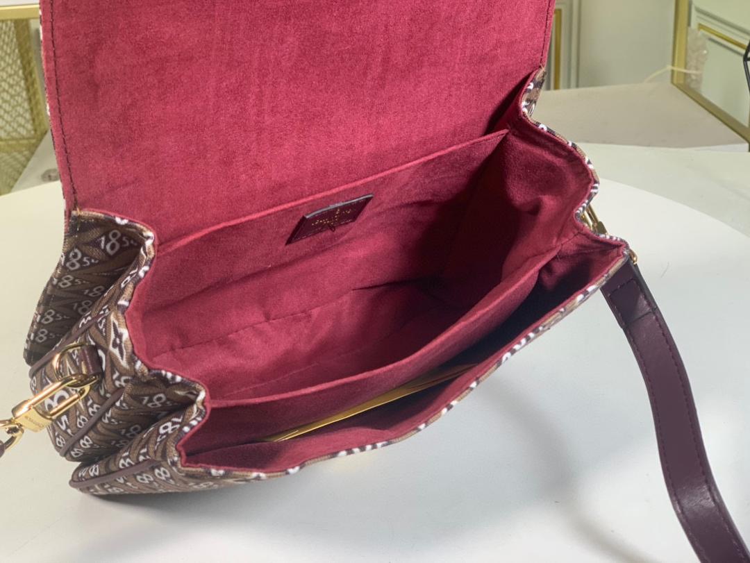 Louis Vuitton Pochette Metis MM Jacquard Since 1854 Brown For Women,  Shoulder And Crossbody Bags 9.8in/25cm Louis Vuitton