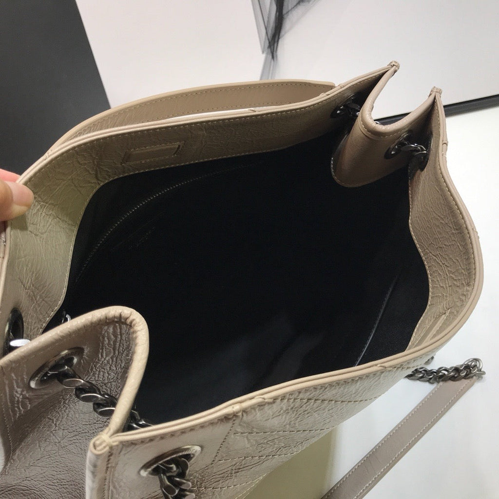 YSSL Niki Medium Shopping Bag Beige For Women 12in/32cm YSLÂ 