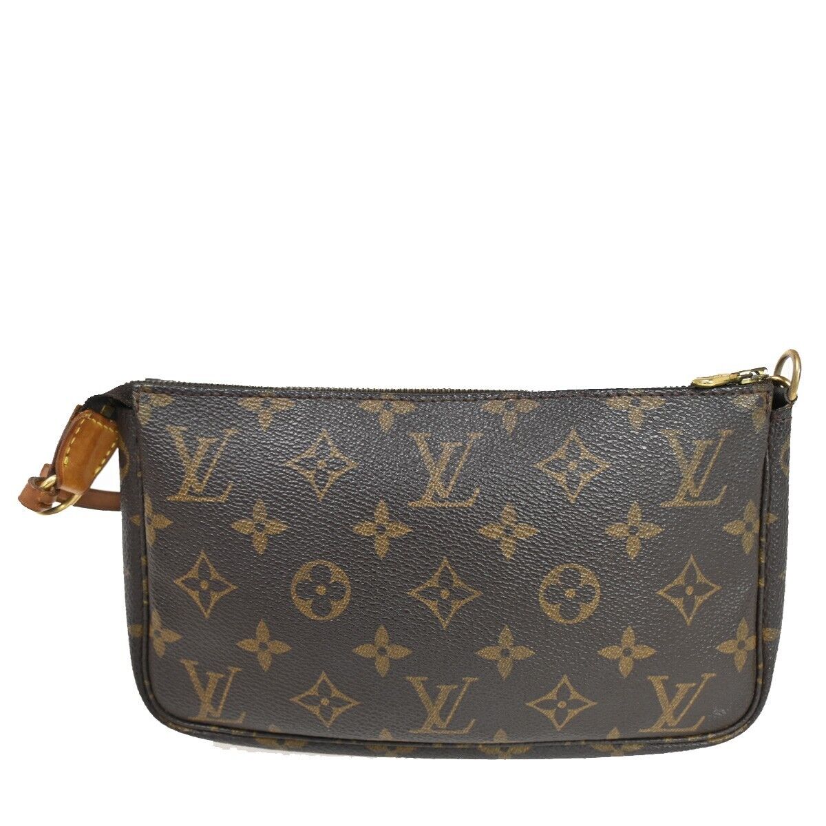 Louis Vuitton Pochette Accessoires  Canvas Clutch Bag