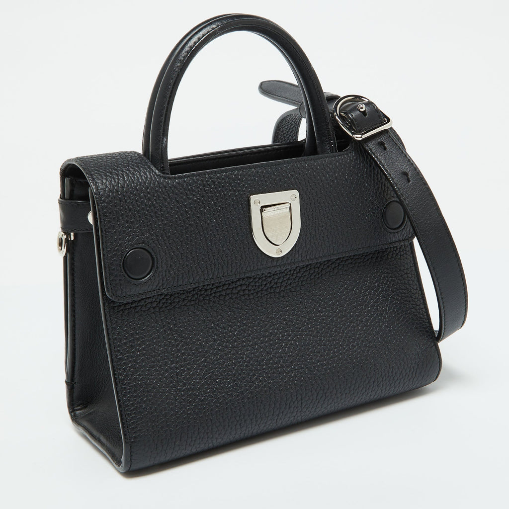 Dior Black Leather Mini Diorever Tote
