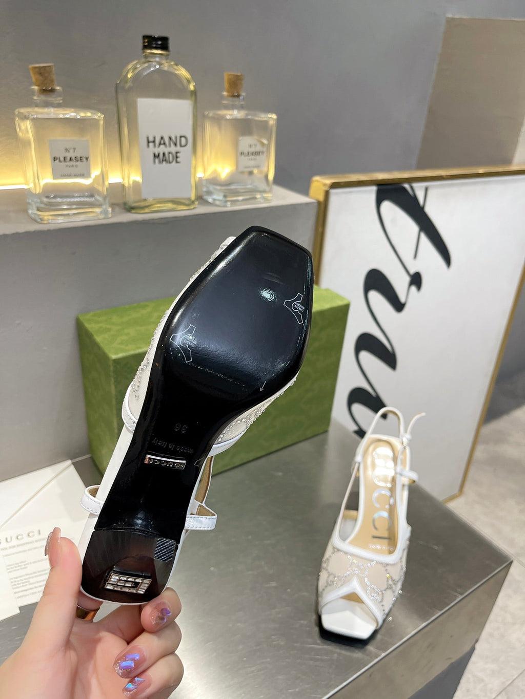 New 1:1 rep Gucci HIGH HEELS 024
