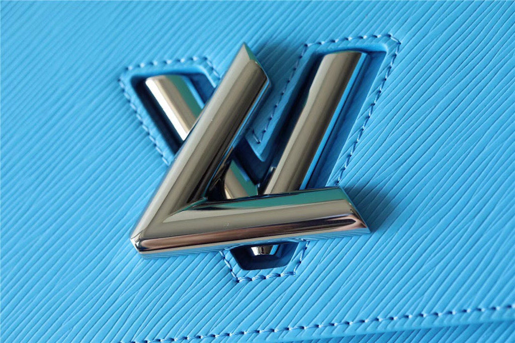 Louis Vuitton Twist MM Epi Blue For Women,  Shoulder And Crossbody Bags 9.1in/23cm Louis Vuitton