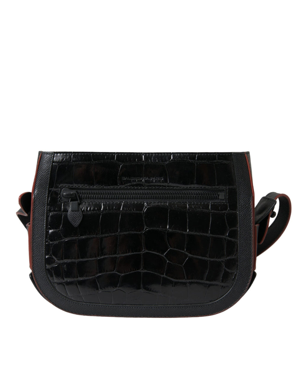 Balenciaga Black Exotic Leather Shoulder Crossbody Camera Women's Bag
