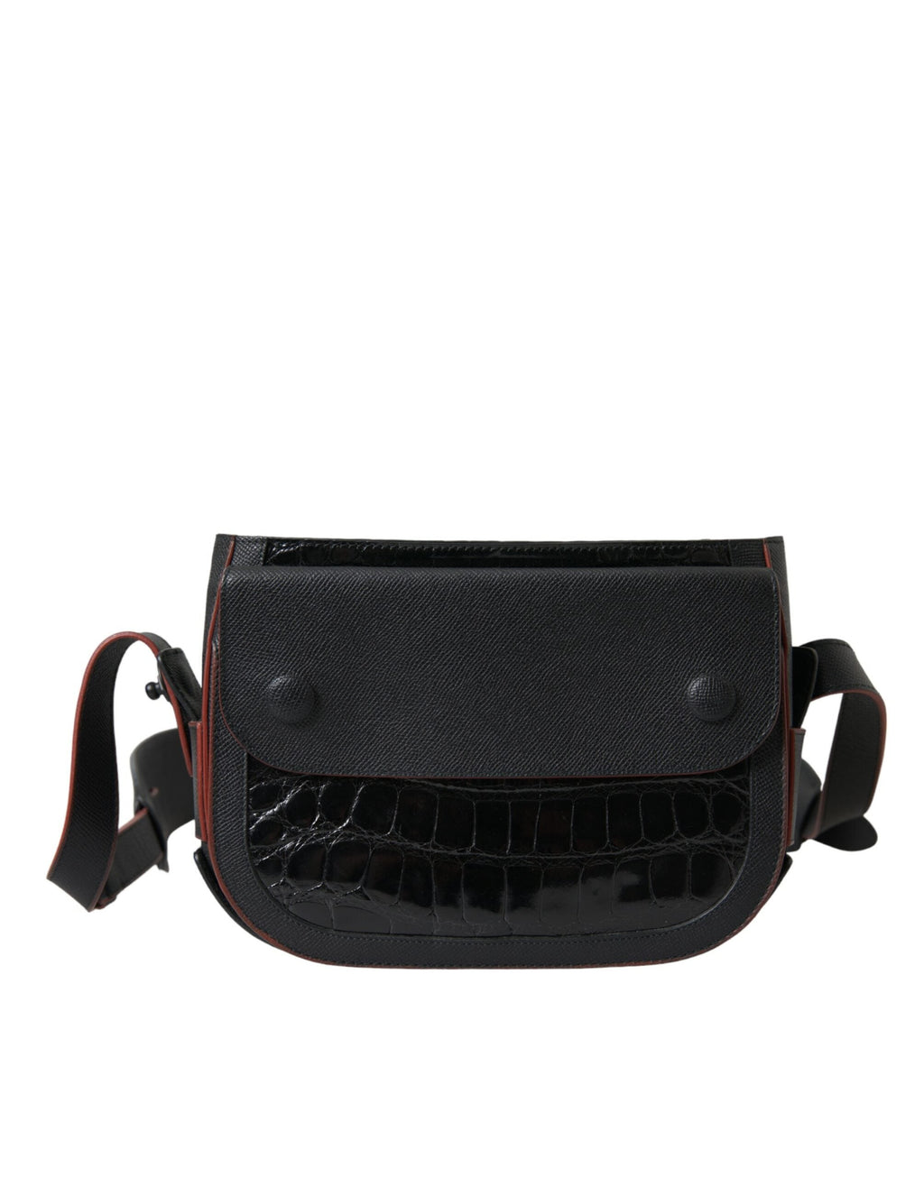 Balenciaga Black Exotic Leather Shoulder Crossbody Camera Women's Bag