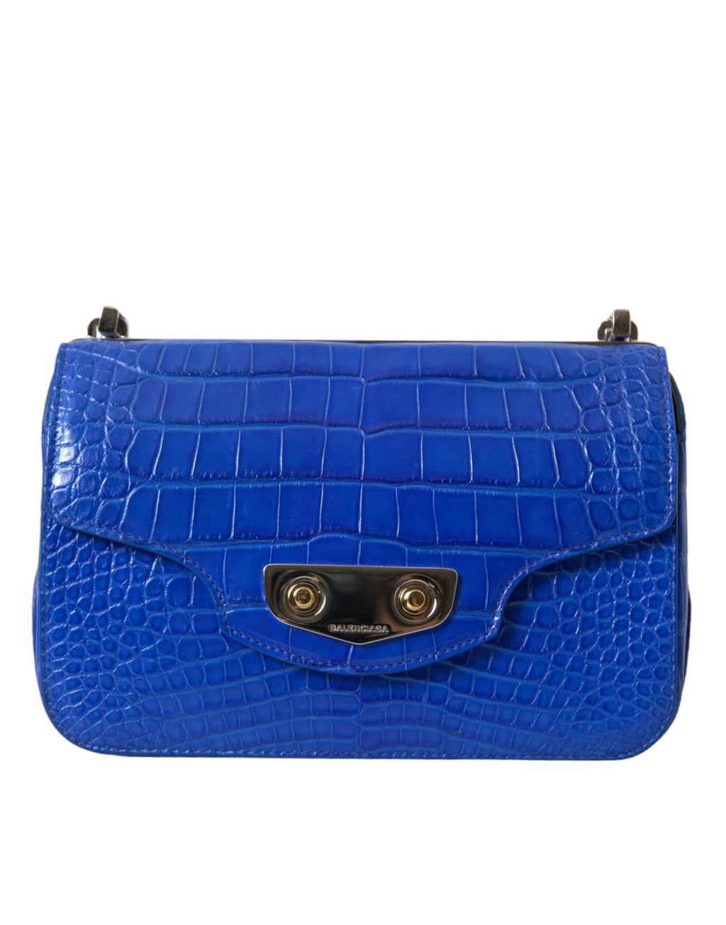 Balenciaga Blue Exotic Leather Neo Classic Purse Shoulder HandWomen's Women's Bag