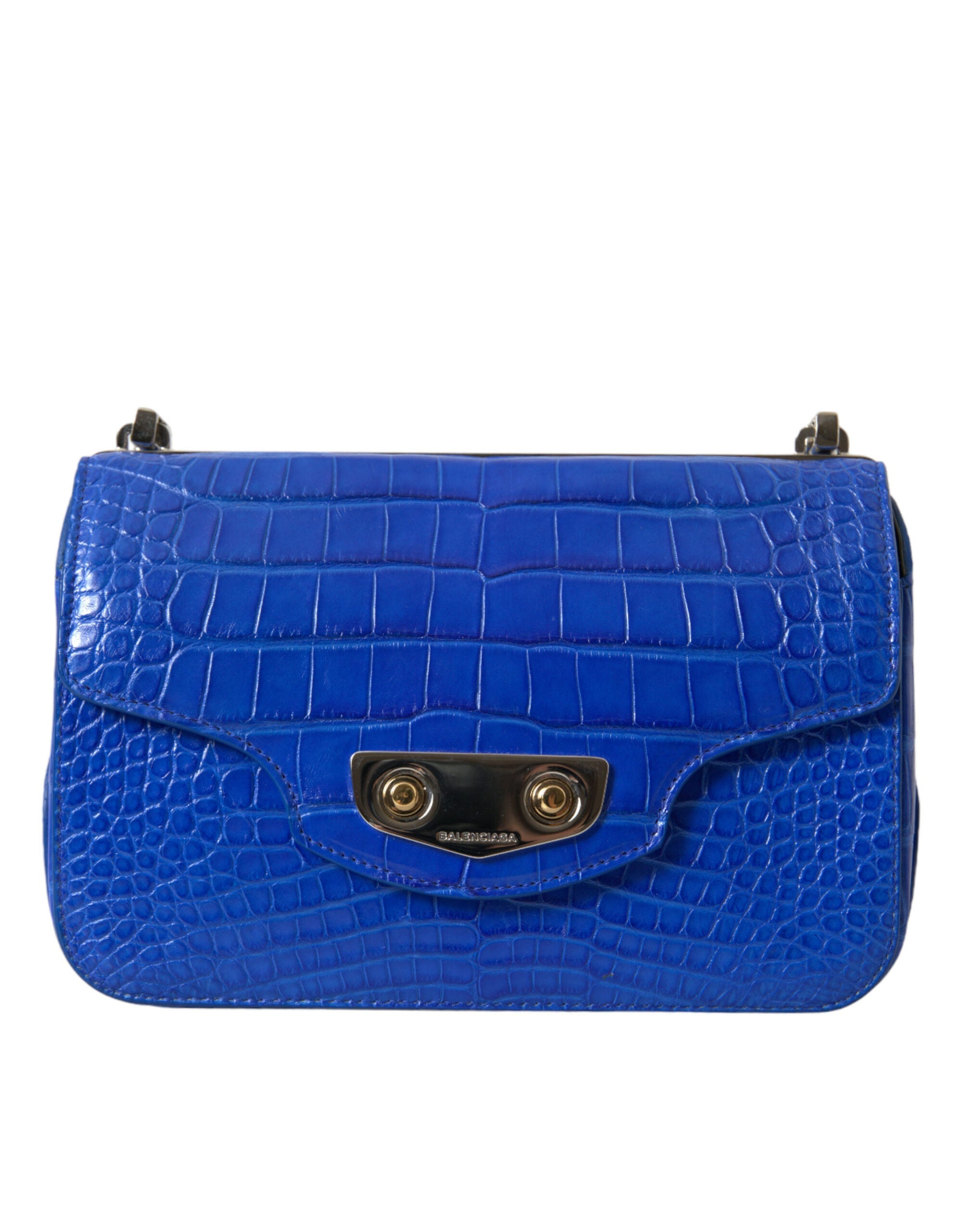 Balenciaga Blue Exotic Leather Neo Classic Purse Shoulder HandWomen's Women's Bag
