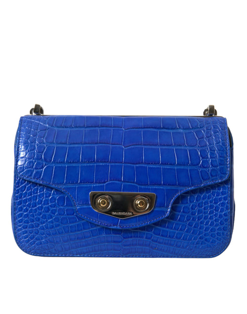 Balenciaga Blue Exotic Leather Neo Classic Purse Shoulder HandWomen's Women's Bag