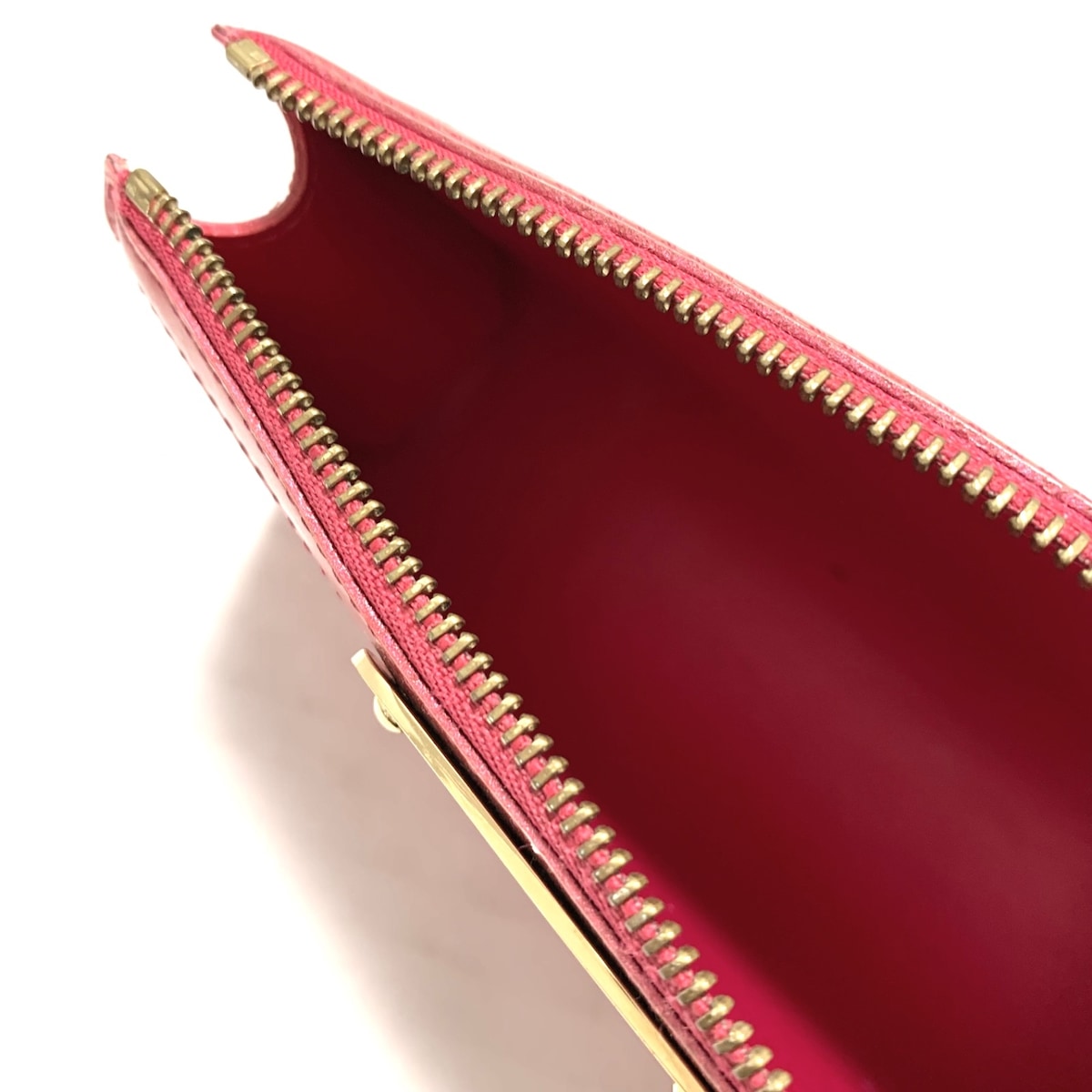 Louis Vuitton Trousse Makeup   Leather Clutch Bag