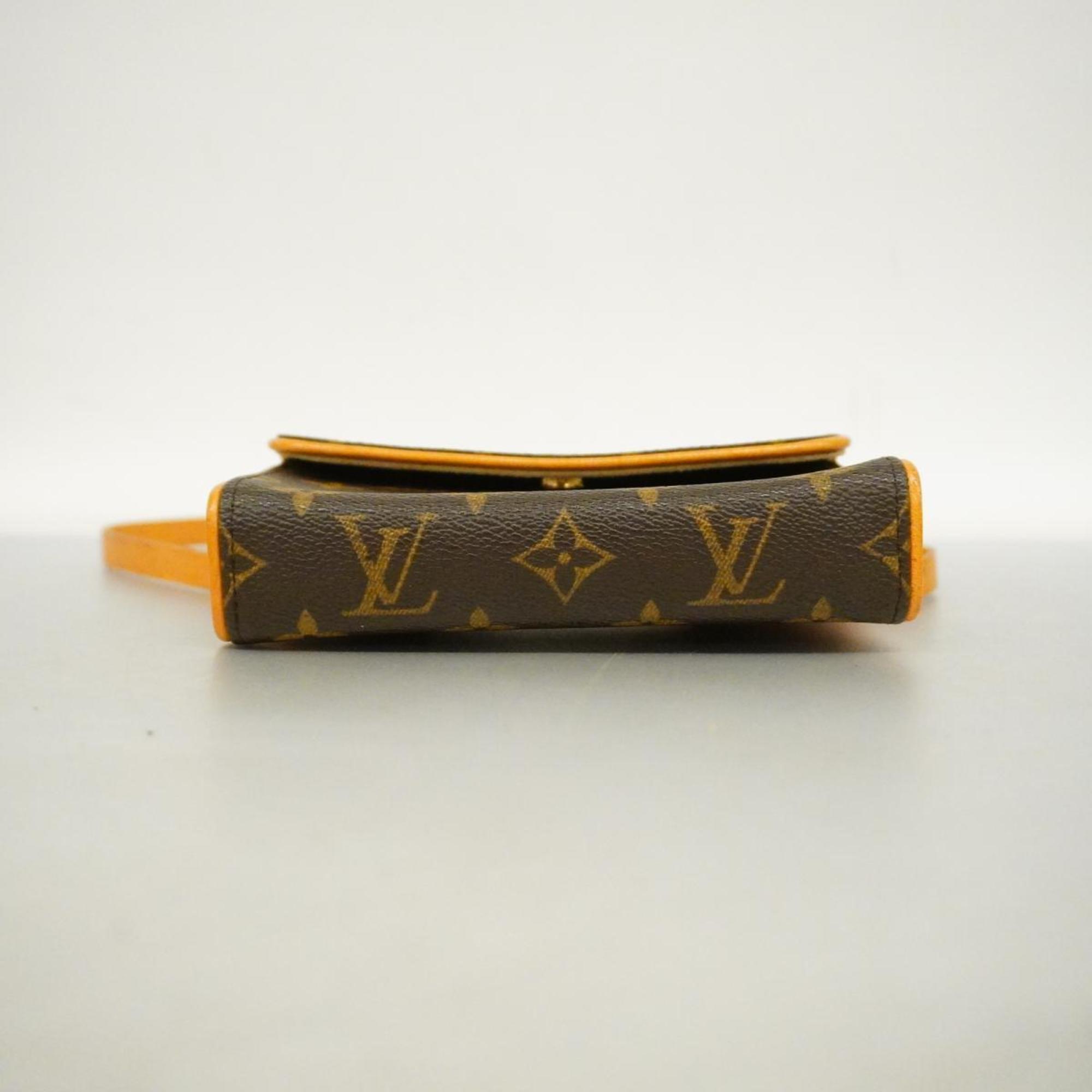 Louis Vuitton Pochette Florentine  Canvas Clutch Bag