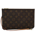 Louis Vuitton Neverfull  Canvas Clutch Bag