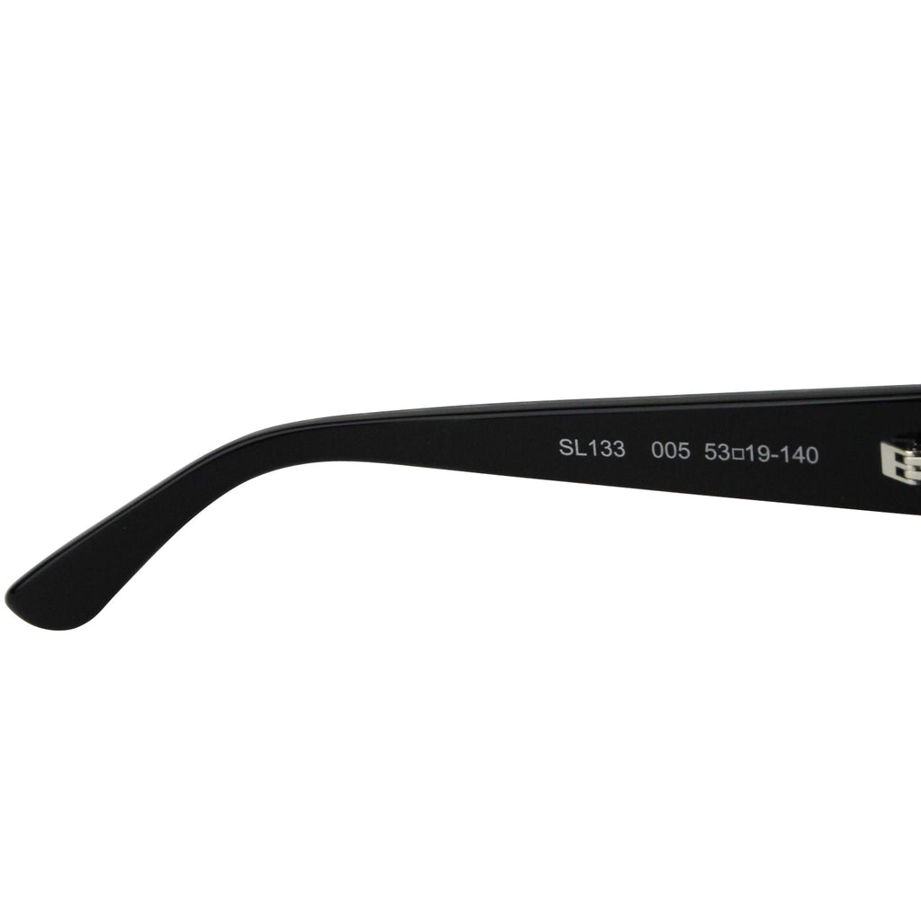 Saint Laurent Women's Silver Hearts With Black Large Sunglasses