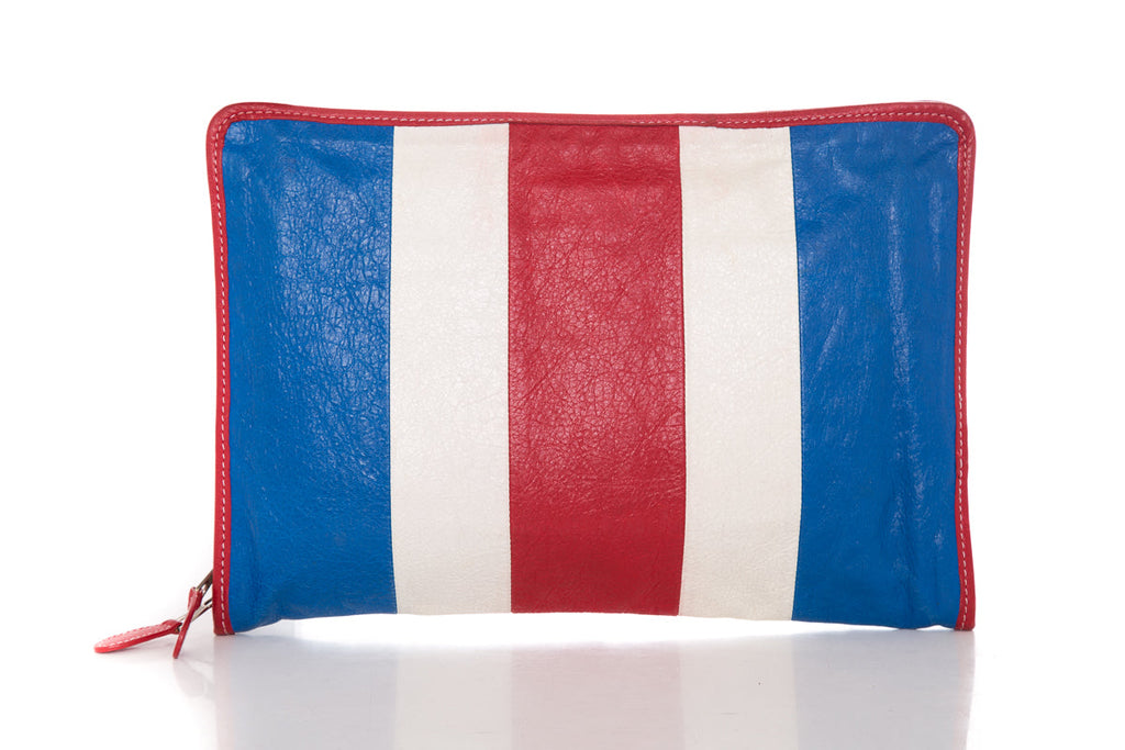 Balenciaga Multi Leather Clutch