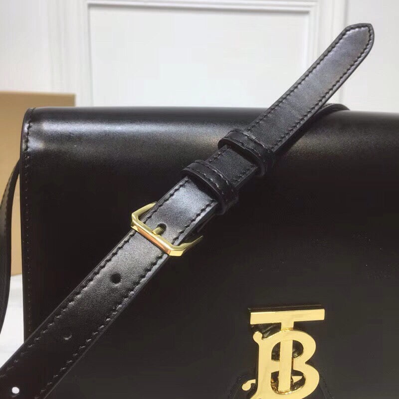 Burberry Small TB Crossbody Bag Monogram Black For Women, Bags 8.3in/21cm 80514911