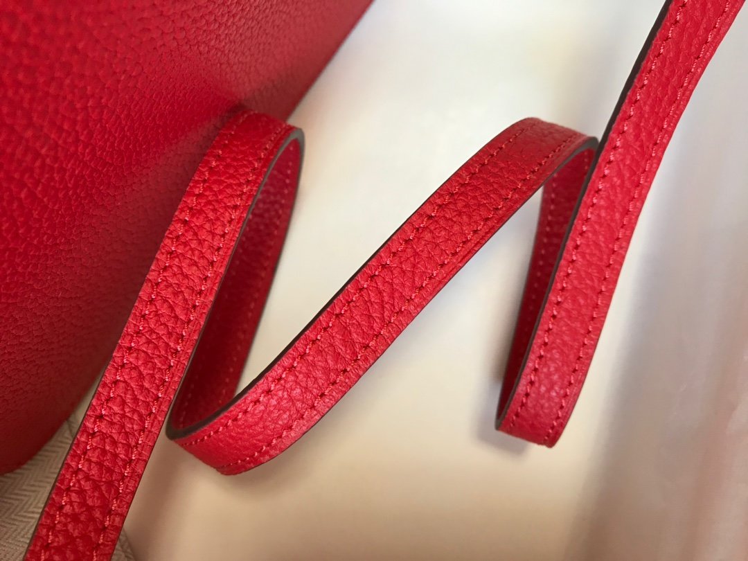 Mini Evercolor Sac Roulis 19 Red For Women, Handbags, Shoulder Bags 7.5in/19cm