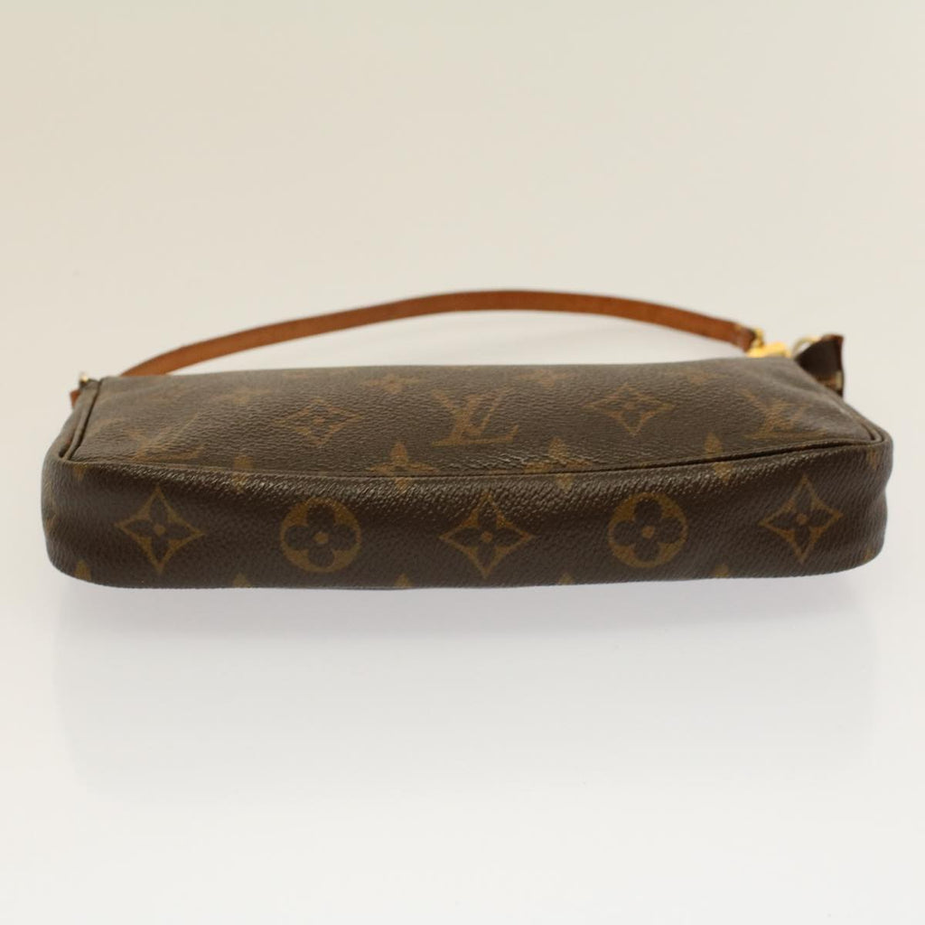 Louis Vuitton Pochette Accessoire  Canvas Clutch Bag