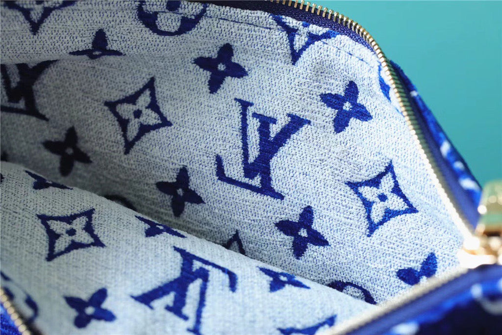 Louis Vuitton Neverfull MM Monogram Blue For Women,  Shoulder And Crossbody Bags 12.2in/31cmLouis Vuitton M46220