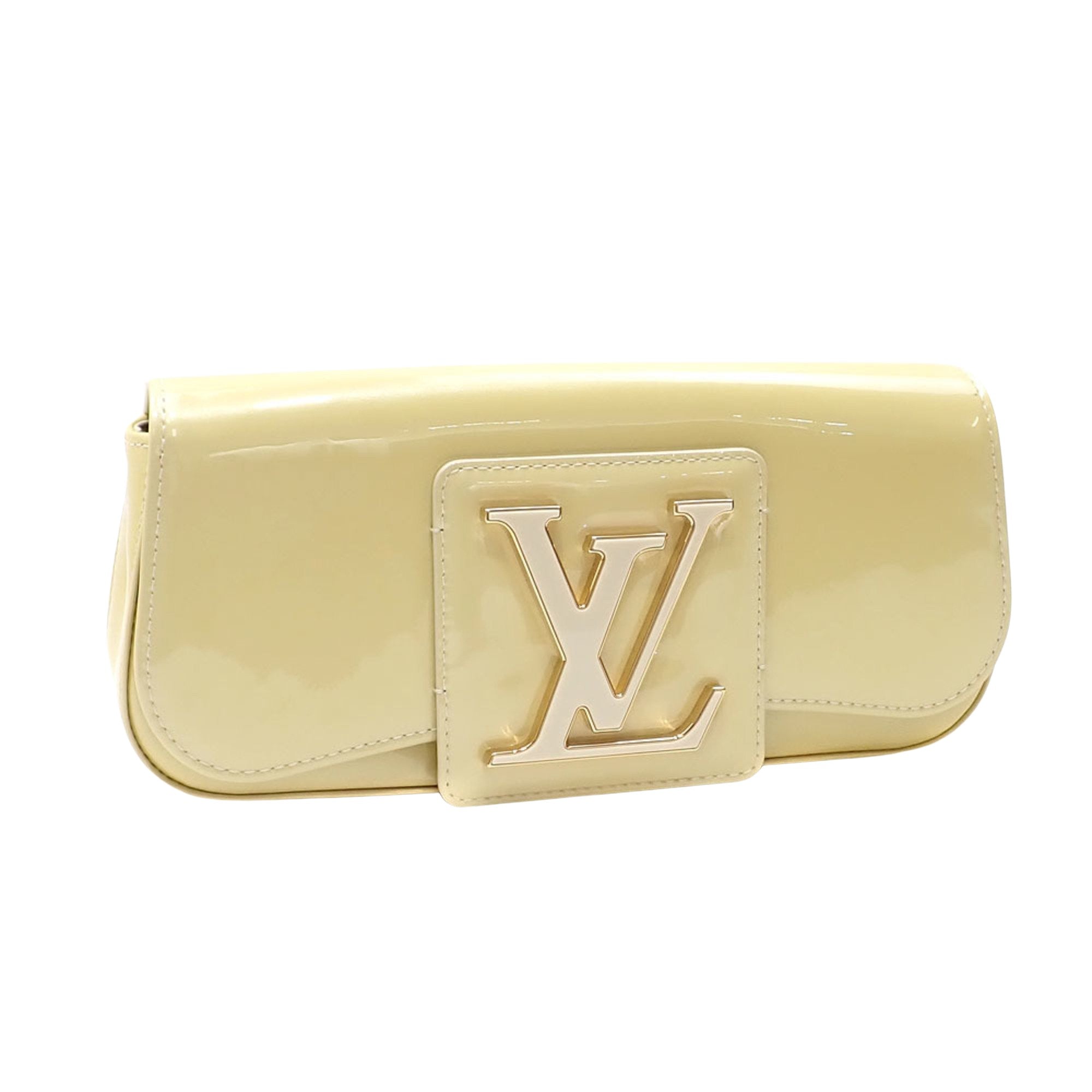 Louis Vuitton Sobe   Leather Clutch Bag