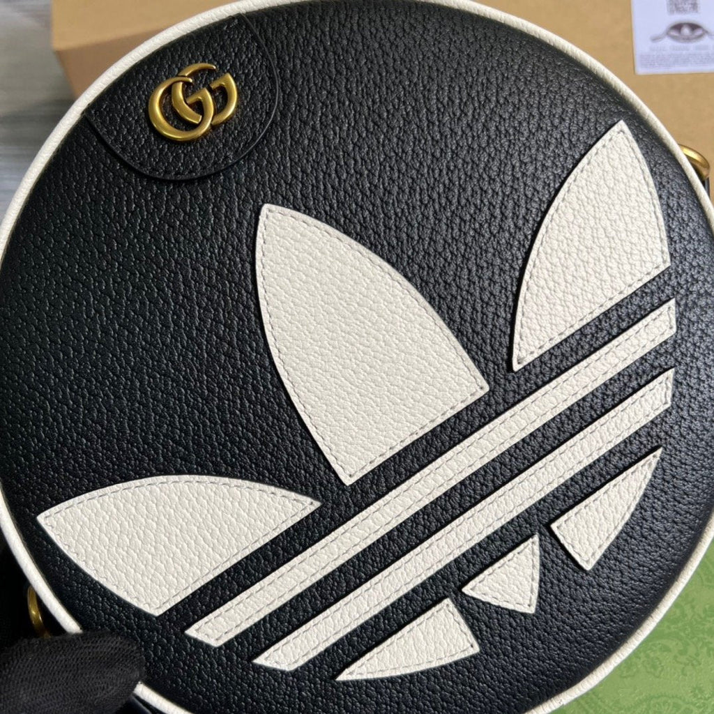 Gucci x ADiordas OphiDiora Shoulder Bag Black For Women, Women’s Bags 8.6in/22cm Gucci 