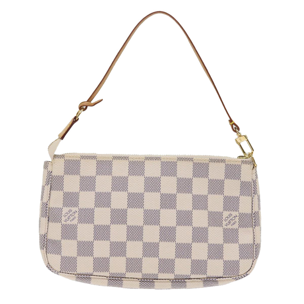 Louis Vuitton Pochette Accessoires  Canvas Clutch Bag