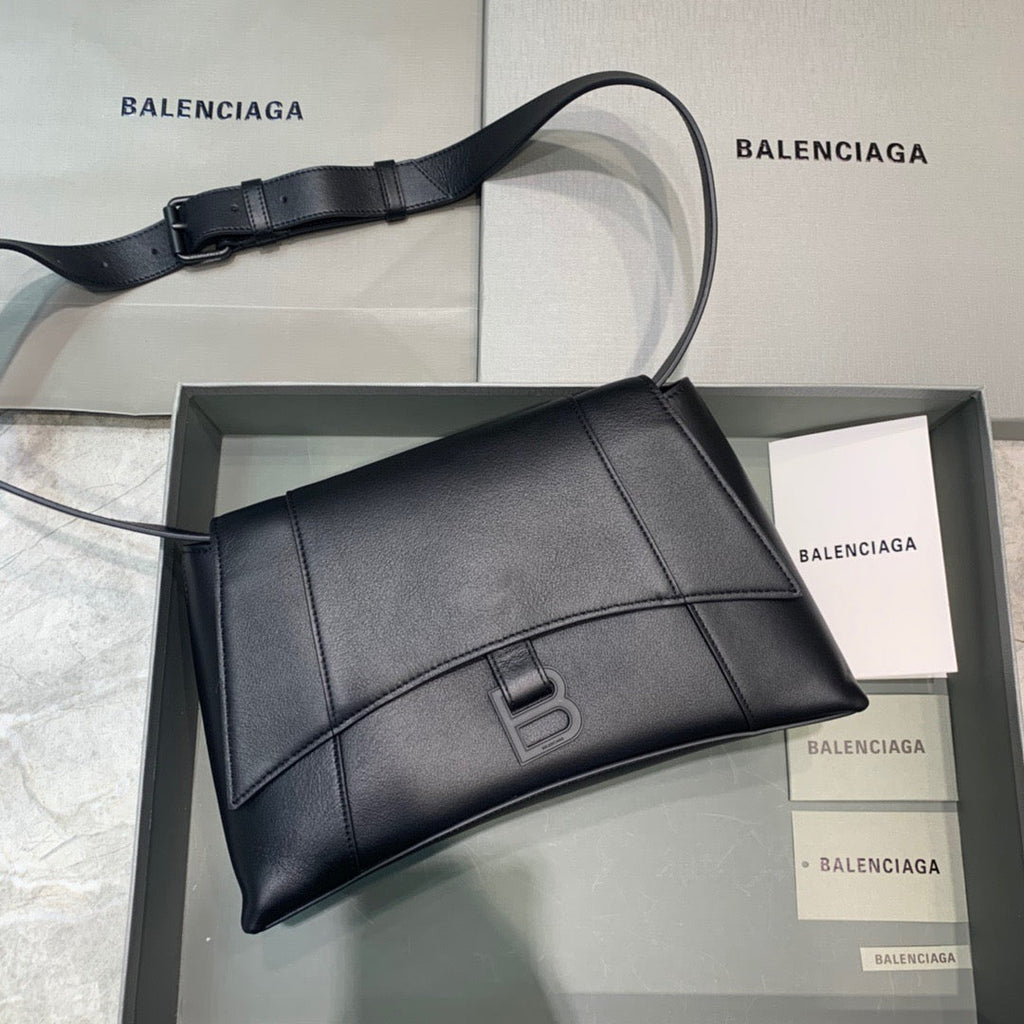Downtown Small Shoulder Bag In Black, For Women,  Bags 11.8in/30cm