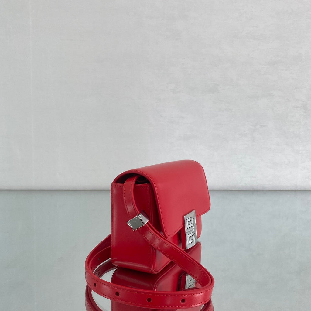 gv Small 4G Bag Red For Women, Handbags, Shoulder Bags 6.5in/16.5cm GVC