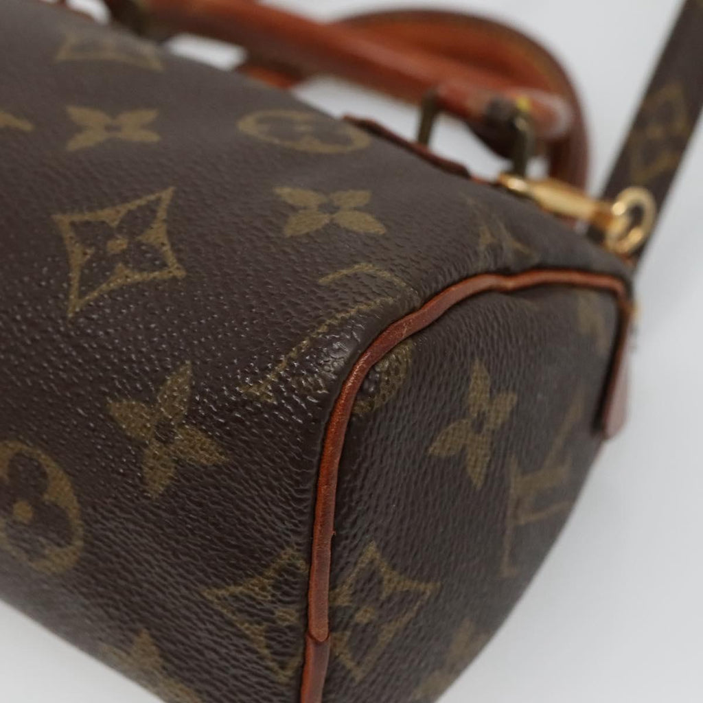 Louis Vuitton Speedy Bandouliere Nm Bag Monogram Canvas Brown Canvas Shoulder Bag