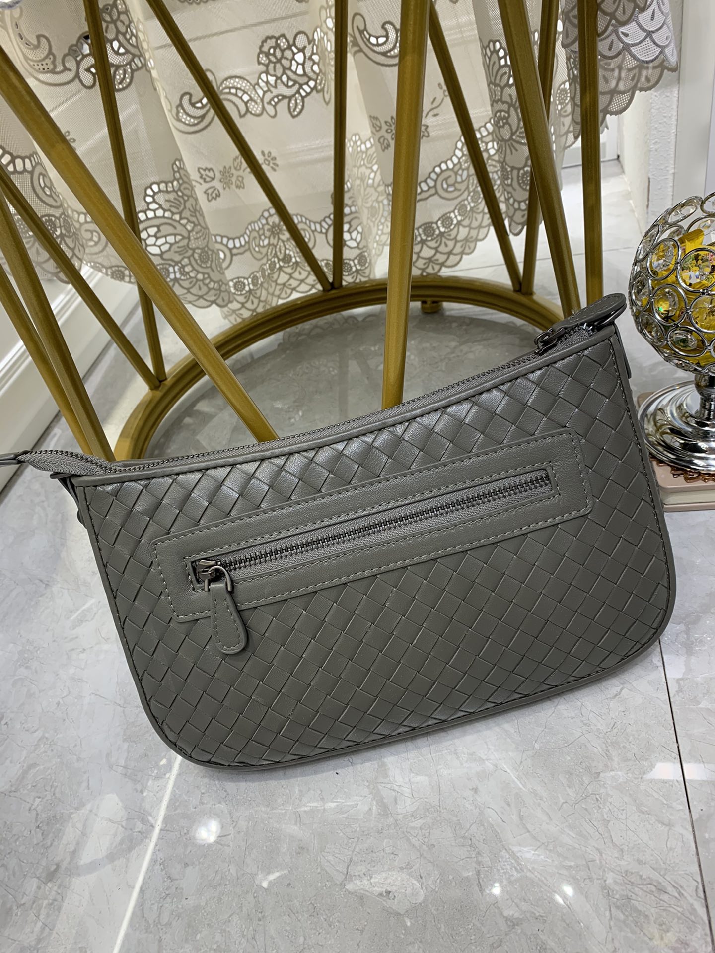 Bottega Veneta Crossbody Bag Brown, For Women, Bags 9.4in/24cm