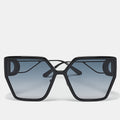 Dior Black/grey Gradient 30Montaigne Oversized Square Sunglasses
