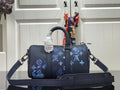 Louis Vuitton Keepall XS Monogram Watercolor Blue Canvas By Virgil Abloh For Men, Bags, Shoulder And Crossbody Bags 8.3in/21cm Louis Vuitton M57844