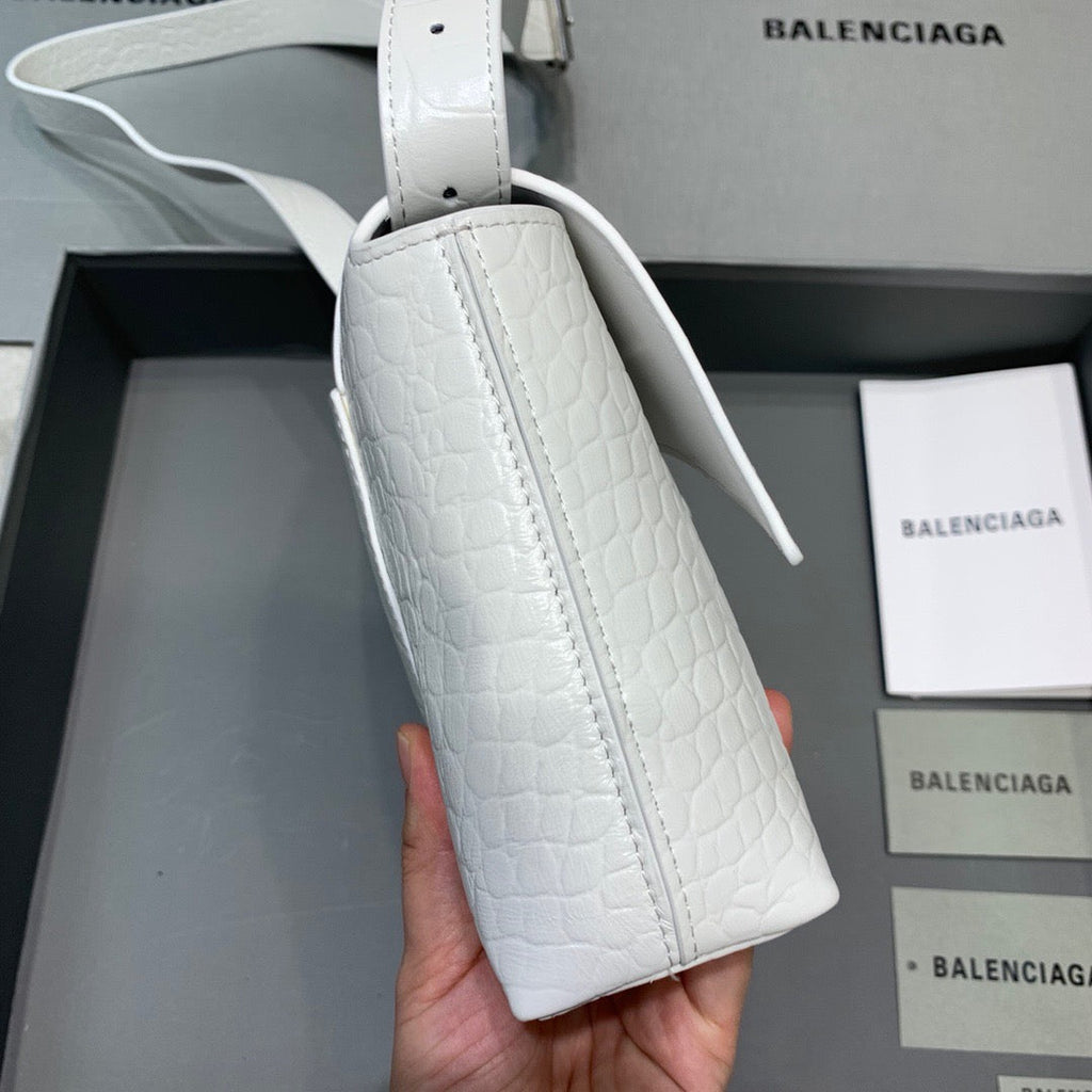 Downtown XS Shoulder Bag In White, For Women,  Bags 10in/25cm