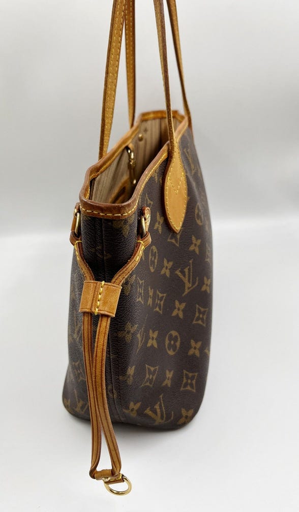 Louis Vuitton Neverfull PM Tote Bag in Classic Louis Vuitton Monogram Canvas