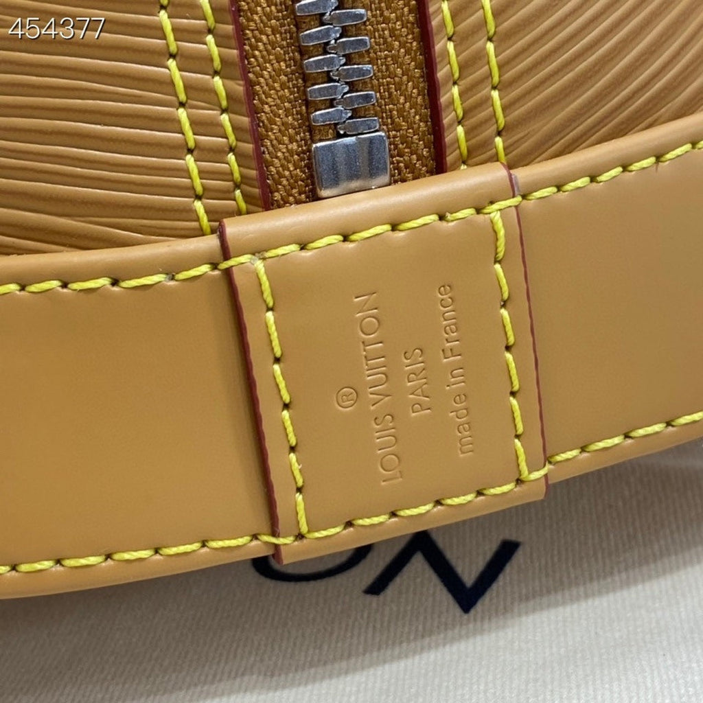 Louis Vuitton Alma BB Sunflower Yellow For Women, Women’s Handbags, Shoulder And Crossbody Bags 9.3in/23.5cm Louis Vuitton M59358
